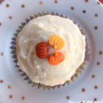 Pumpkin Spice Cupcakes with Cinnamon Cream Cheese Frosting | Awesome with Sprinkles