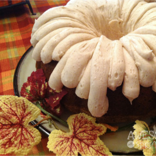 Pumpkin Spice Bundt Cake with Cinnamon Cream Cheese Frosting