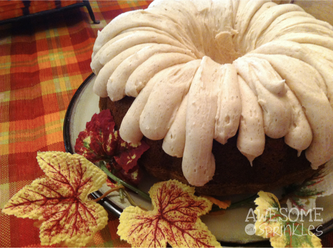 Pumpkin Spice Bundt Cake | Awesome with Sprinkles