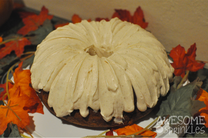 Pumpkin Spice Bundt Cake | Awesome with Sprinkles