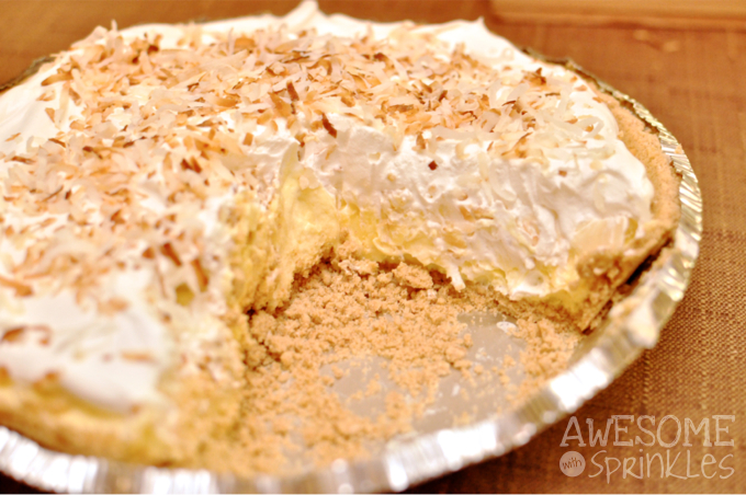 Banana Coconut Cream Pie | Awesome with Sprinkles