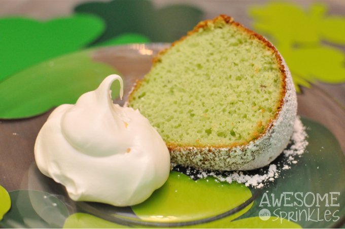 Pistachio Bundt Cake | Awesome with Sprinkles