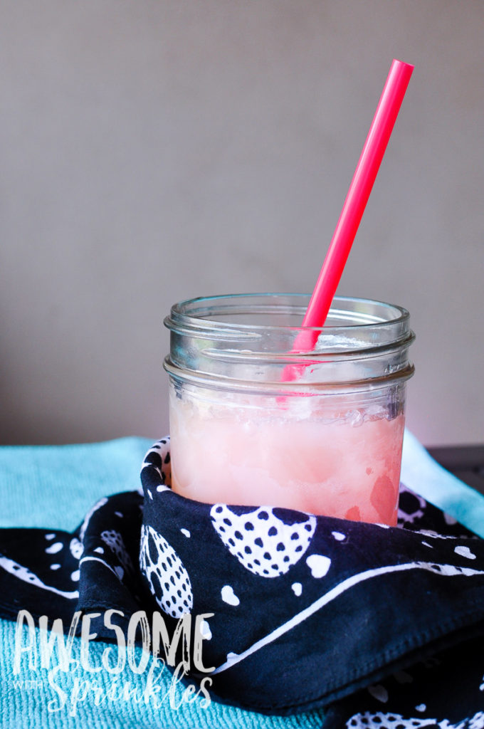 Raspberry Lime Margaritas in a Jar | Awesome with Sprinkles 2