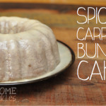 Spiced Carrot Bundt Cake with Cream Cheese Glaze