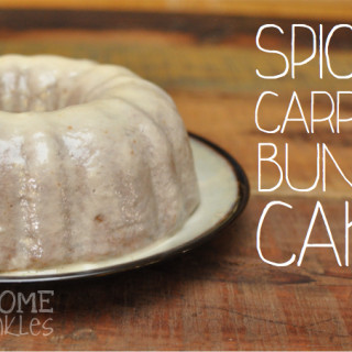 Spiced Carrot Bundt Cake with Cream Cheese Glaze