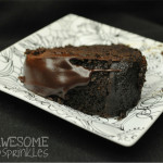 Dark Chocolate Espresso Bundt Cake + Cinnamon Glaze