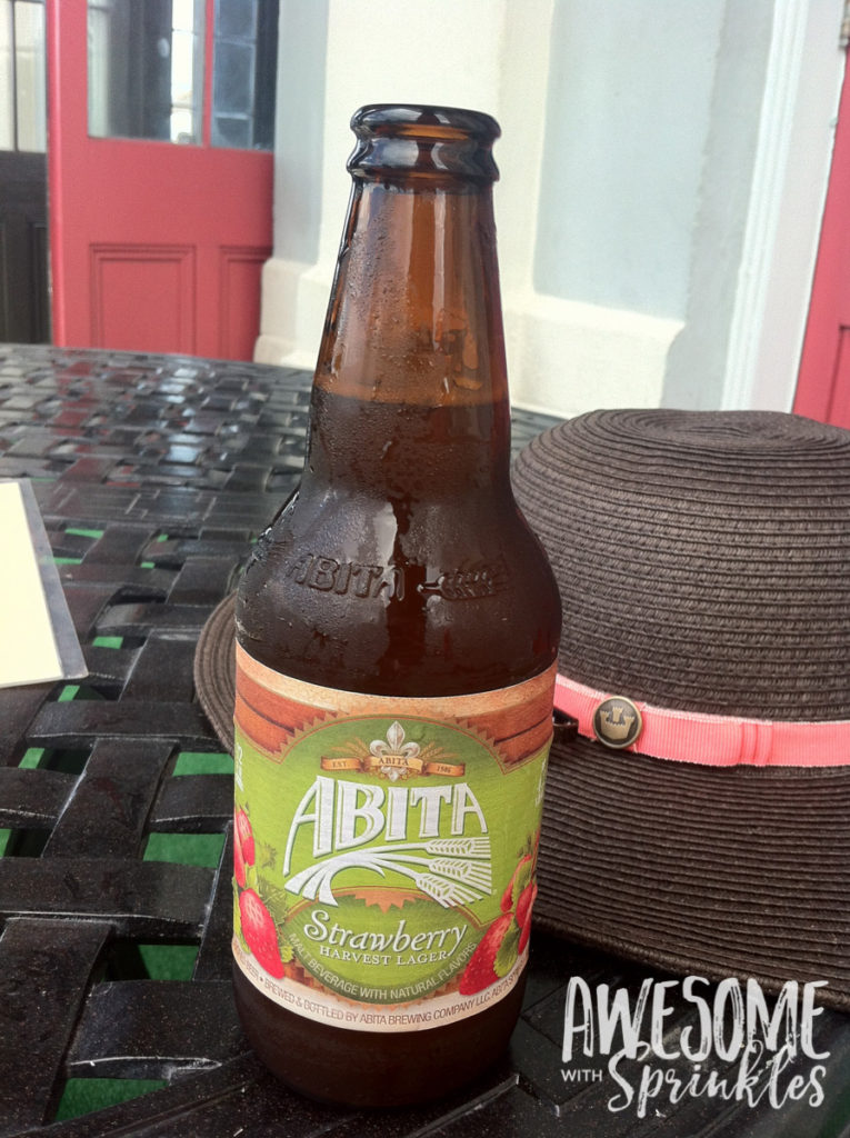 Nomming in Nawlins - Abita Strawberry Beer
