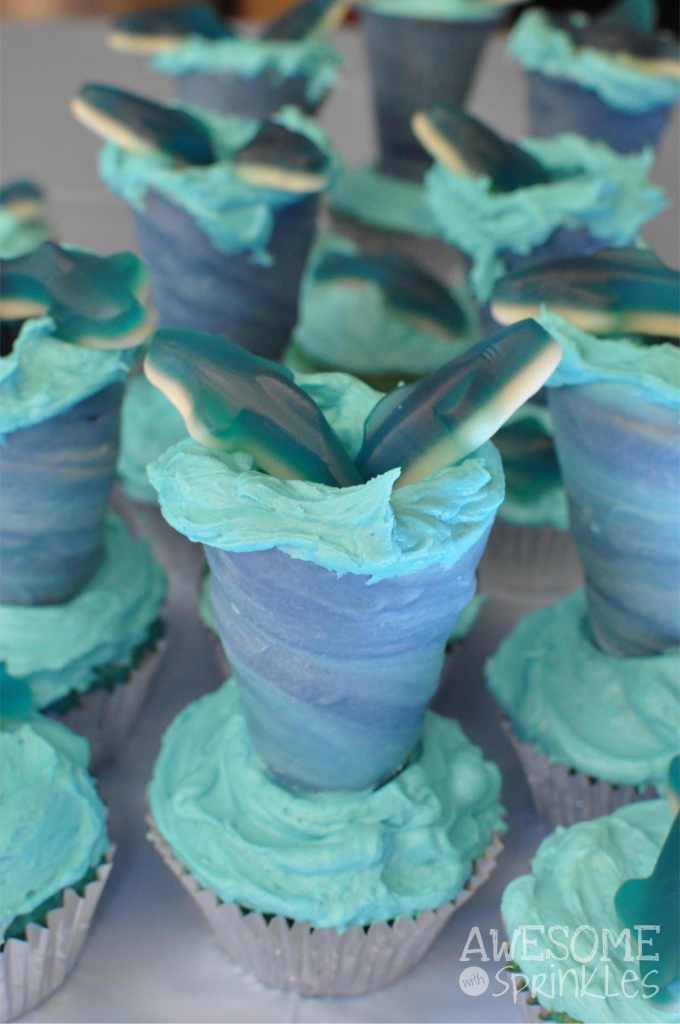 Sharknado Cupcakes | Awesome with Sprinkles