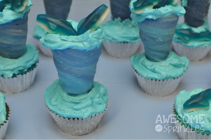 Sharknado Cupcakes | Awesome with Sprinkles