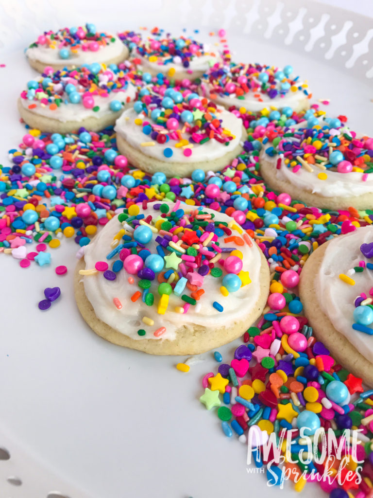 The Most Awesome Ever Sugar Cookies by Awesome with Sprinkles