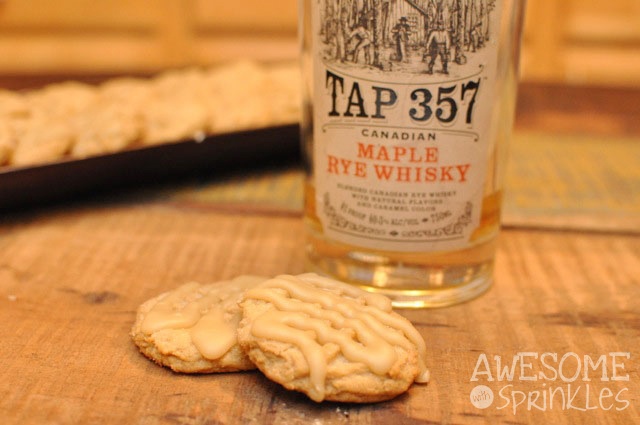 Maple Whiskey Cookies | Awesome with Sprinkles