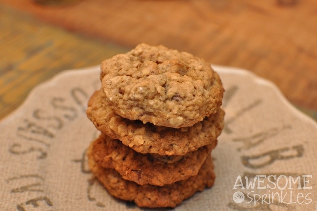 Chewy Oatmeal Cherry Cookies | Awesome with Sprinkles