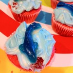 Shark Infested Cupcakes