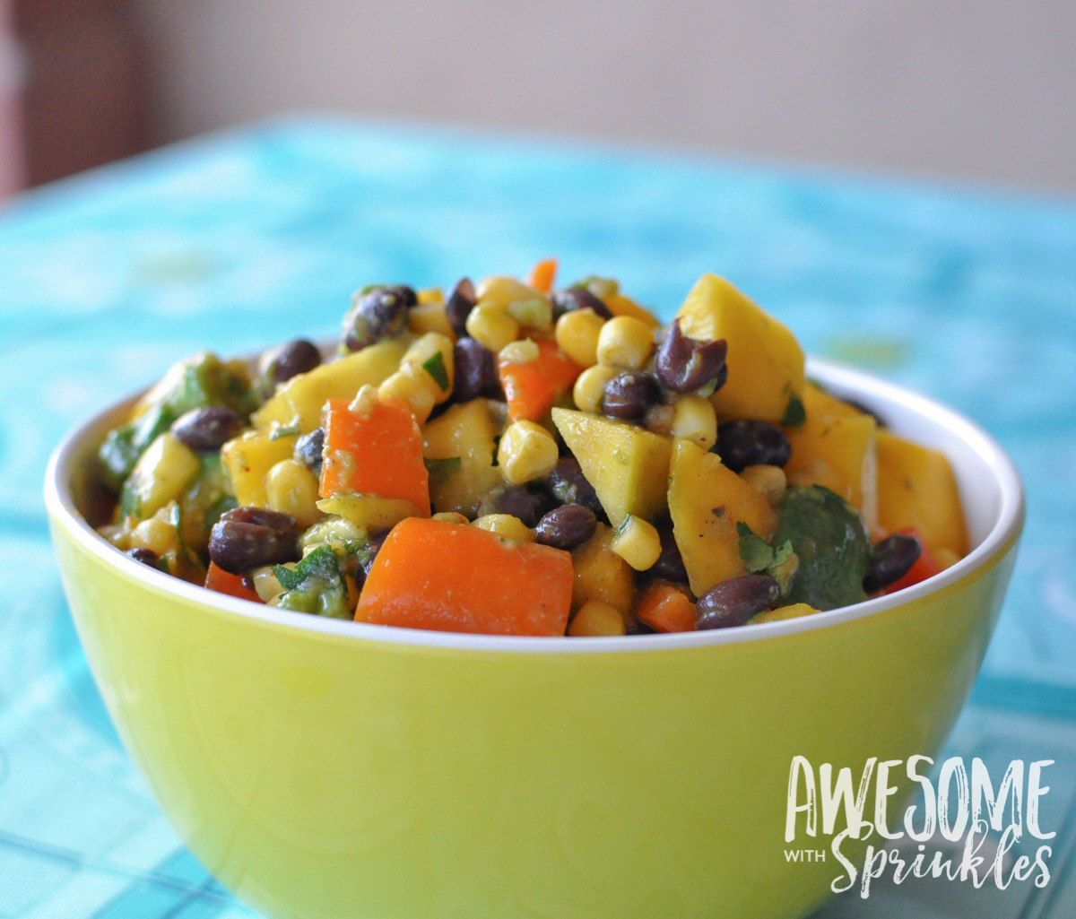 avocadomangoblackbeansalad12 Awesome with Sprinkles