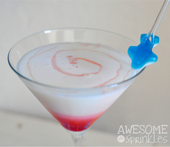 Shark Week: Great White-tini Cocktail | Awesome with Sprinkles