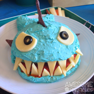 Jaws Jr: Shark Shaped Cheese Ball | Awesome with Sprinkles