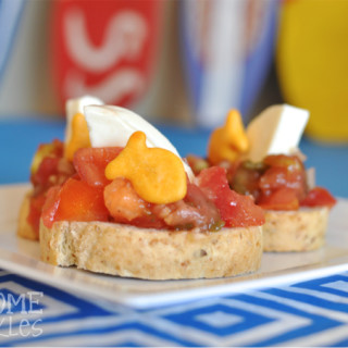 Sharks in Chummy Water Bruschetta