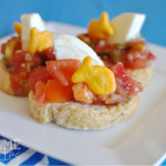 Shark Fin Bruschetta | Awesome with Sprinkles