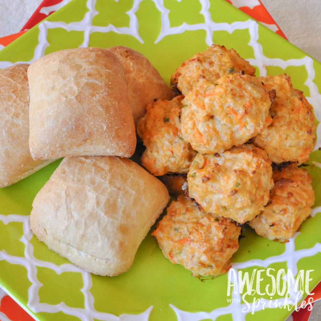 Spicy Buffalo Chicken Sliders by Awesome with Sprinkles