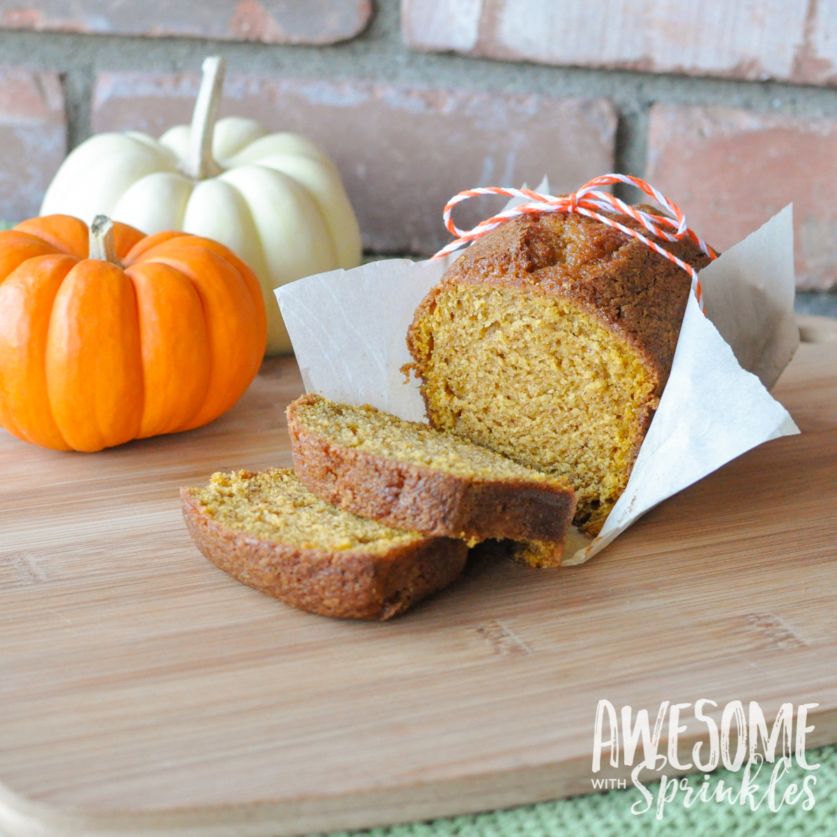 The Best Ever (Starbucks Copycat) Pumpkin Spice Loaf | Awesome with Sprinkles