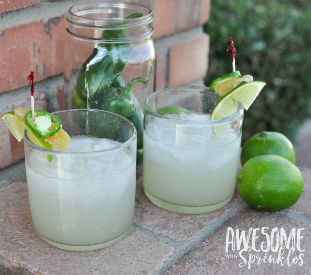 Hot as Jalapeño Margarita | Awesome with Sprinkles