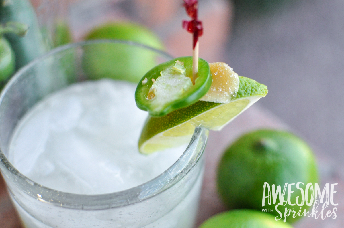 Hot as Jalapeño Margarita | Awesome with Sprinkles