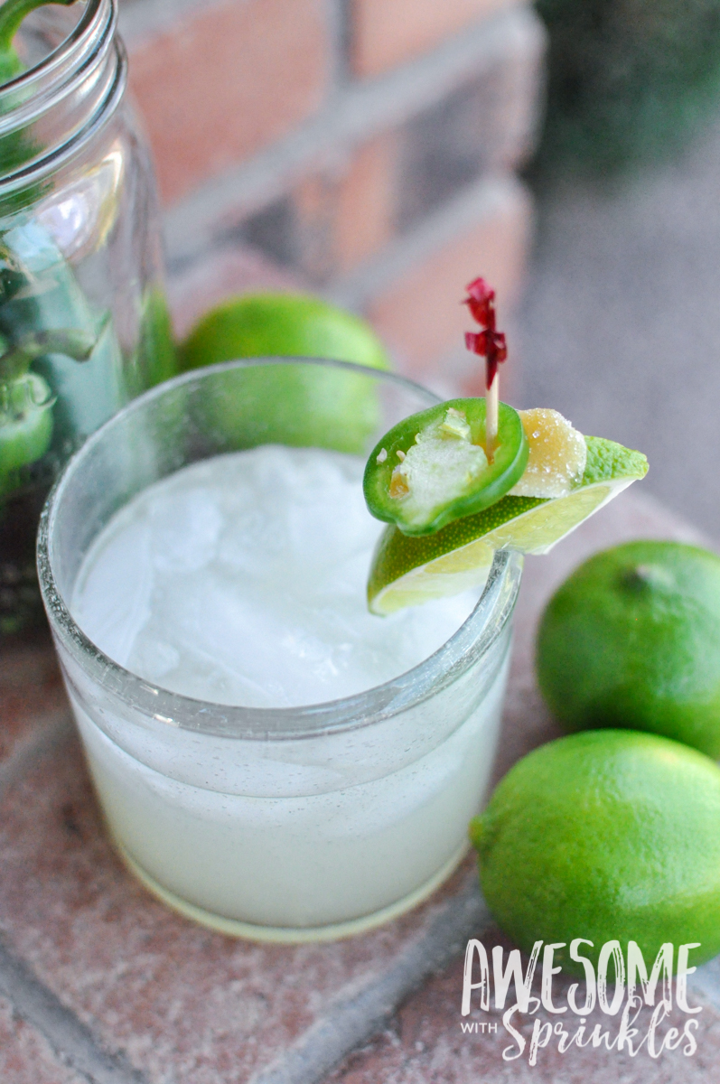 Hot as Jalapeño Margarita | Awesome with Sprinkles