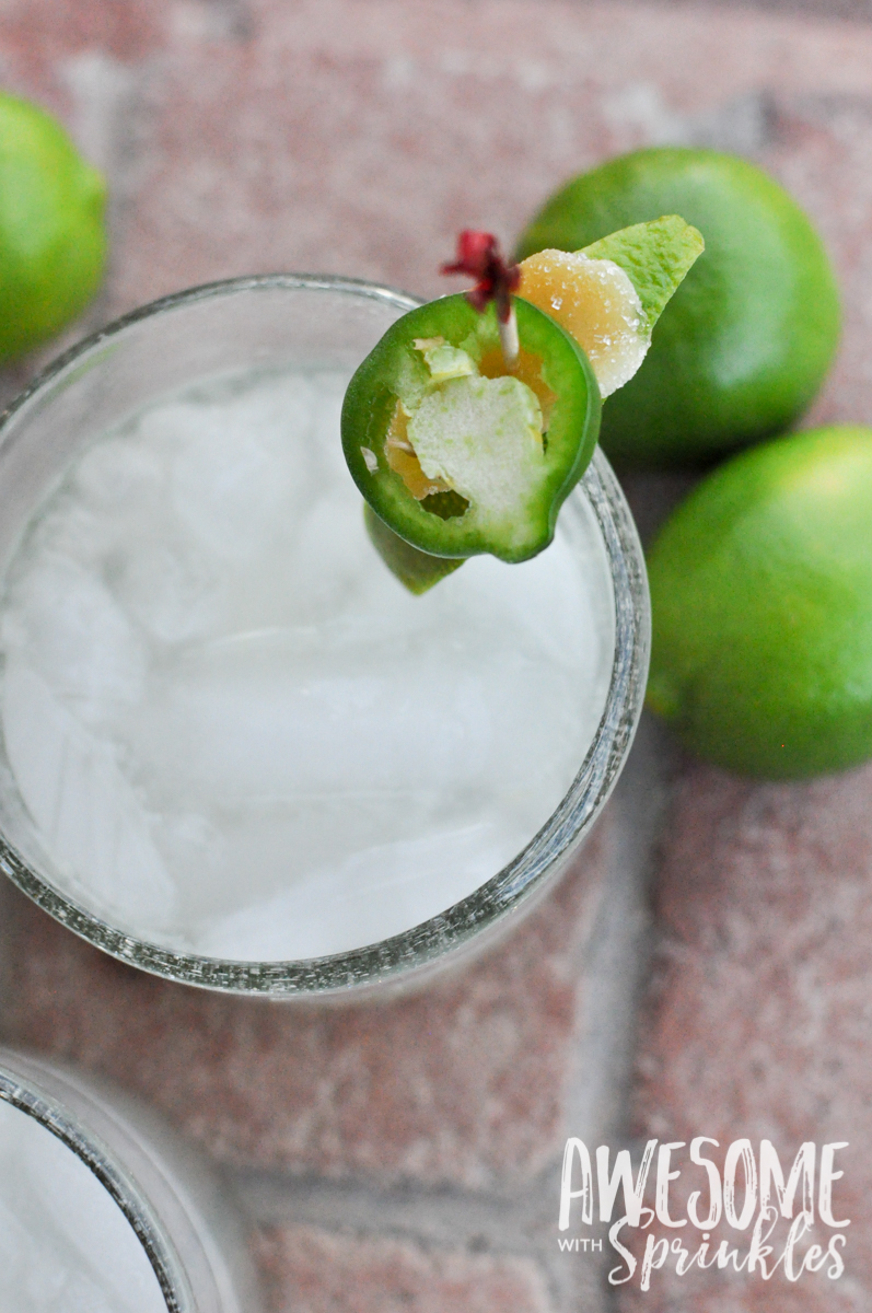 Hot as Jalapeño Margarita | Awesome with Sprinkles