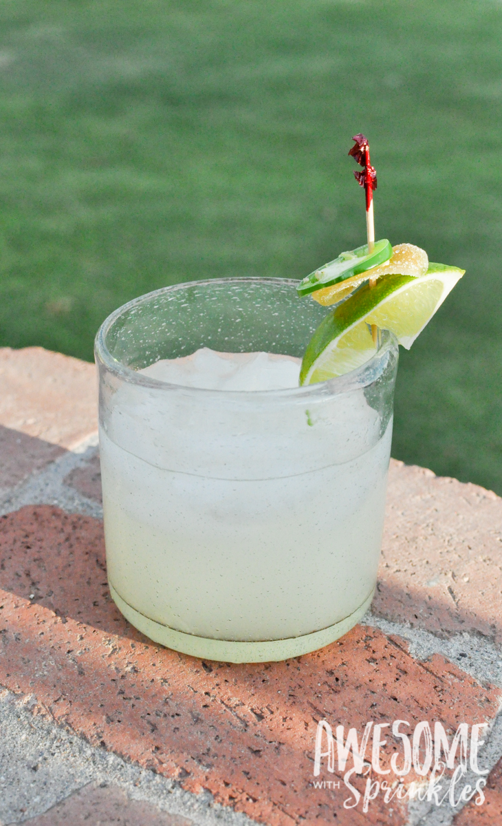 Hot as Jalapeño Margarita | Awesome with Sprinkles