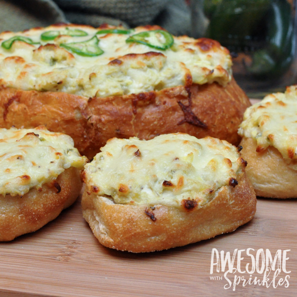 Spicy Jalapeño Artichoke Dip | Awesome with Sprinkles