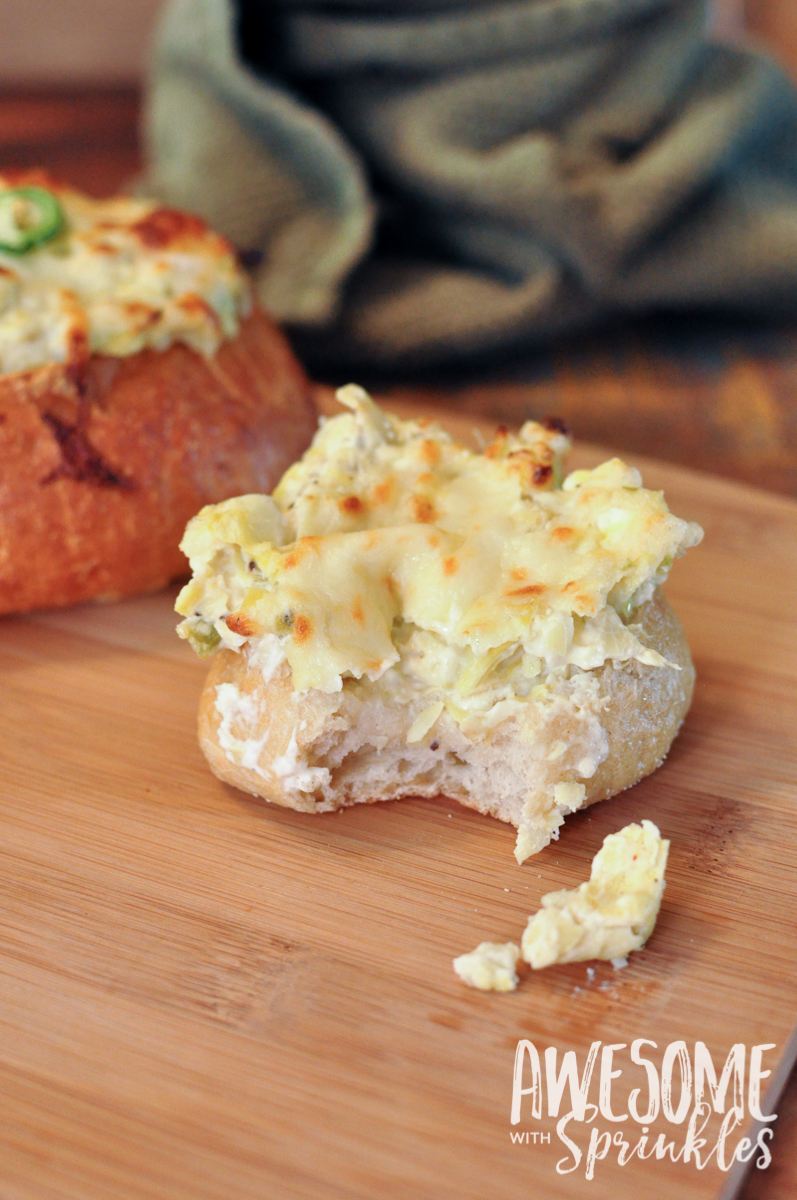 Spicy Jalapeño Artichoke Dip | Awesome with Sprinkles