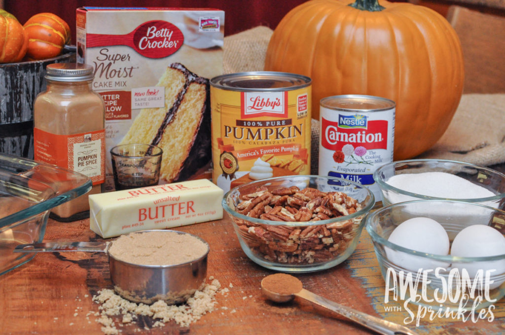 Easy Pumpkin Pecan Cobbler | Awesome with Sprinkles