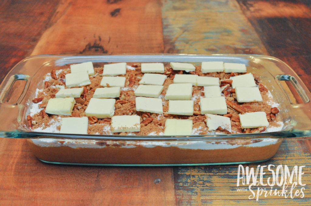 Easy-Peasy Pumpkin Pecan Cobbler | Awesome with Sprinkles