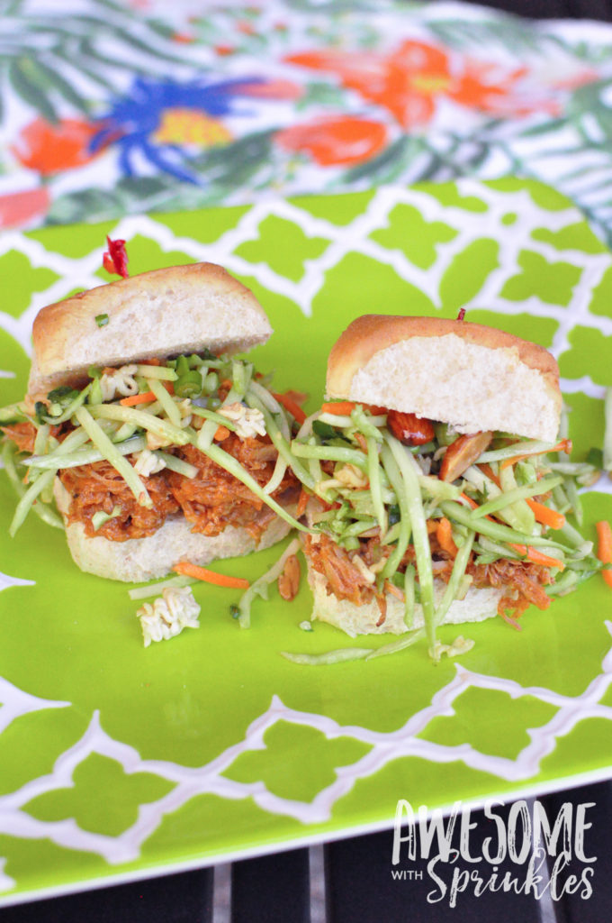 Broccoli Slaw with Crunchy Ramen | Awesome with Sprinkles