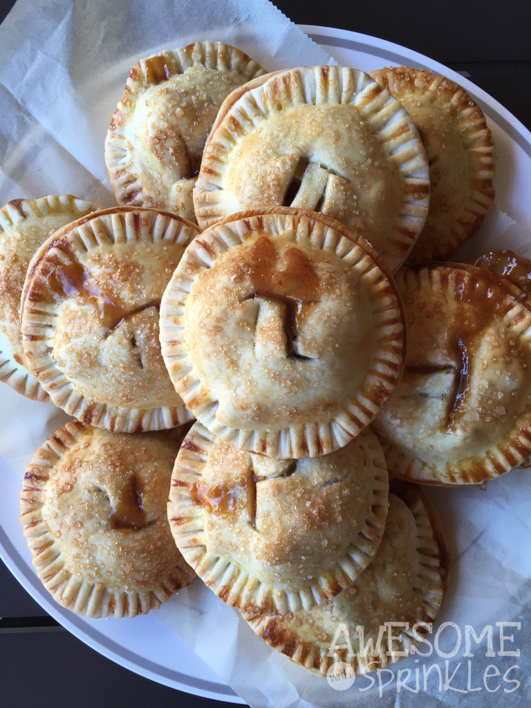 Boozy Caramel Apple Hand Pies | Awesome with Sprinkles