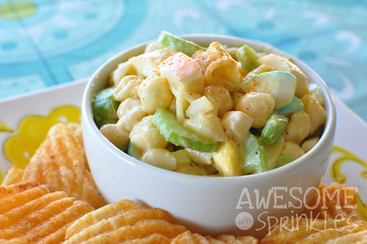 Macaroni Salad for Easter | Awesome with Sprinkles