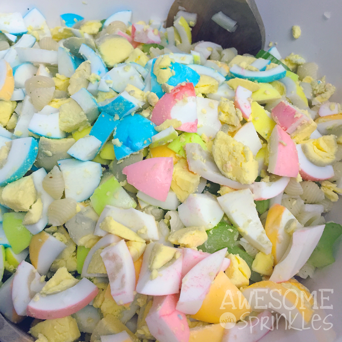 Macaroni Salad for Easter | Awesome with Sprinkles