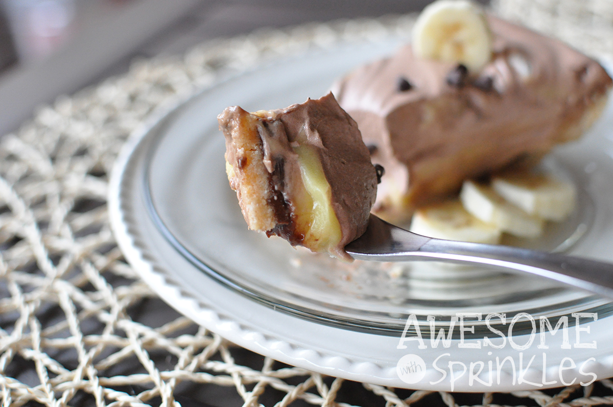 Nutella Banana Cream Pie | Awesome with Sprinkles