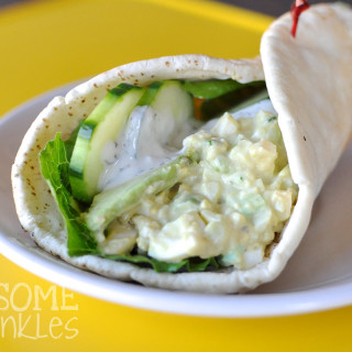 Tzatziki and Avocado Egg Salad | Awesome with Sprinkles
