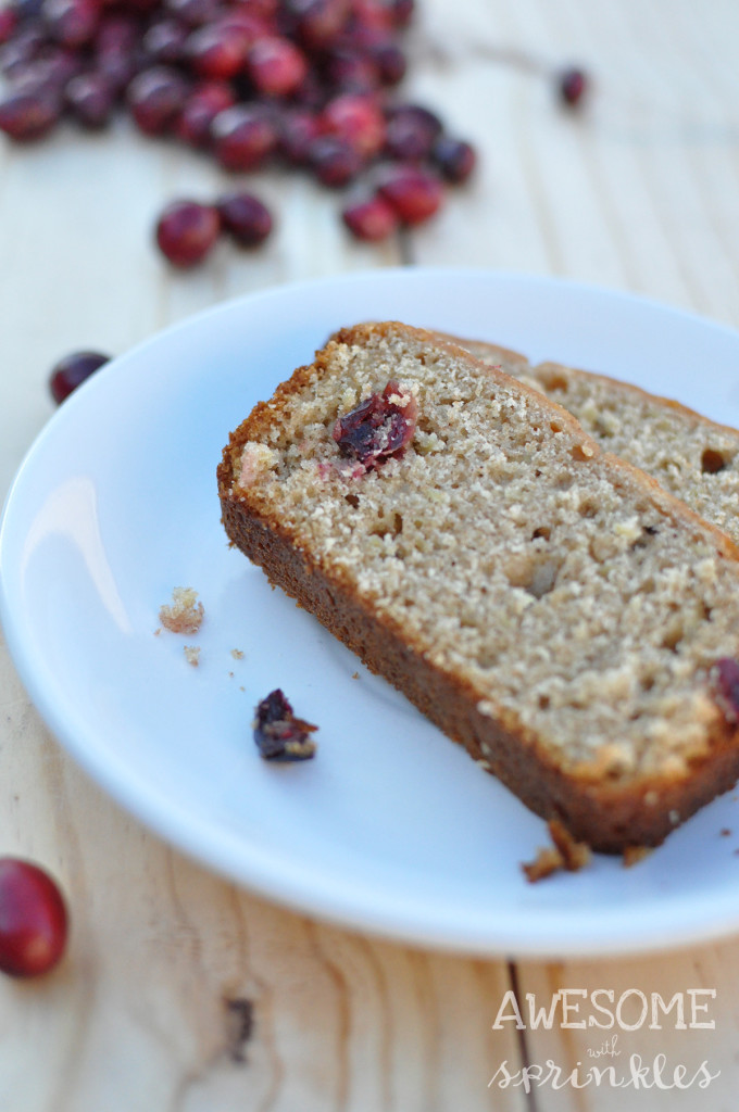 Cranberry Apple Butter Bread