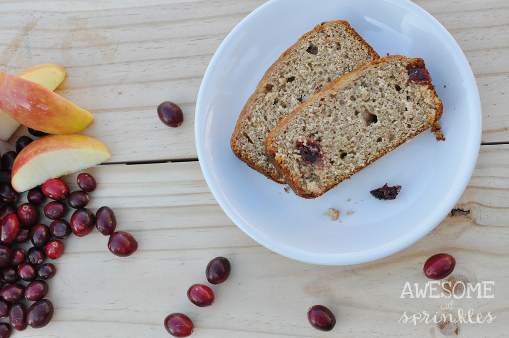 Cranberry Apple Butter Bread