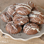 Mint Chocolate Pudding Cookies