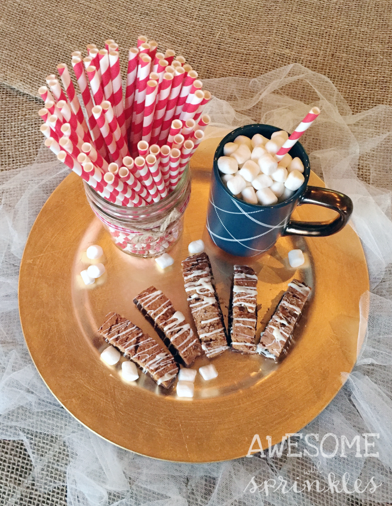 S'mores Biscotti - Awesome with Sprinkles