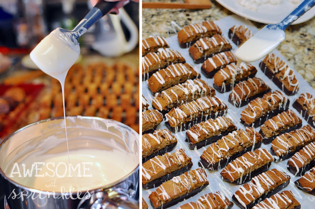 S'mores Biscotti - Awesome with Sprinkles