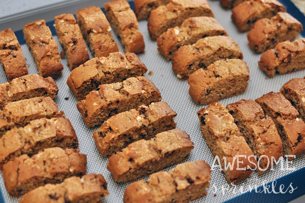 S'mores Biscotti - Awesome with Sprinkles