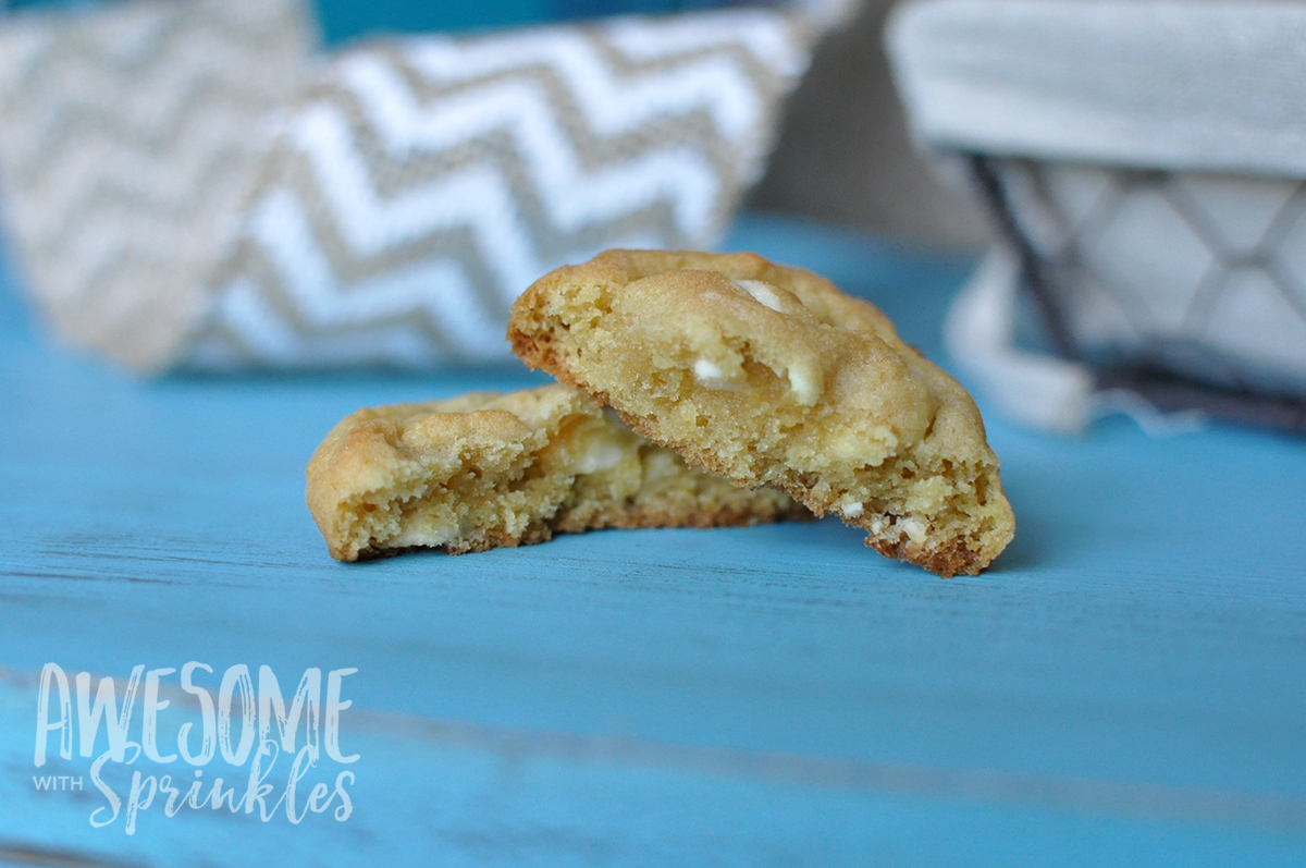 Lemon White Chocolate Chip Cookies