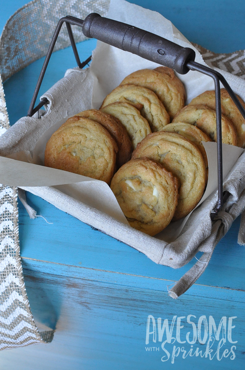 Lemon White Chocolate Chip Cookies