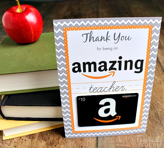 Teacher Gifts - Gift Card