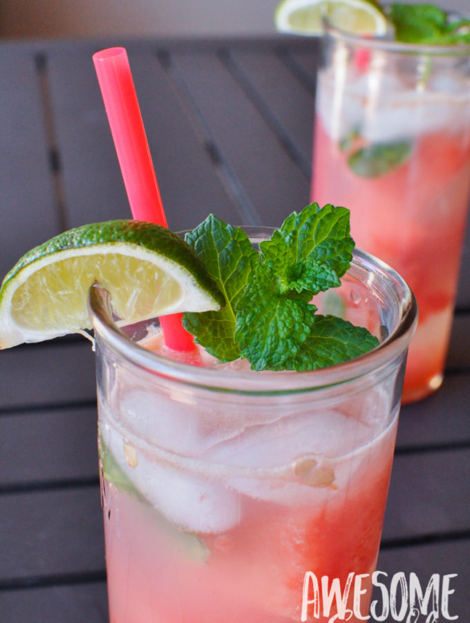 Watermelon Mojitos | Awesome with Sprinkles