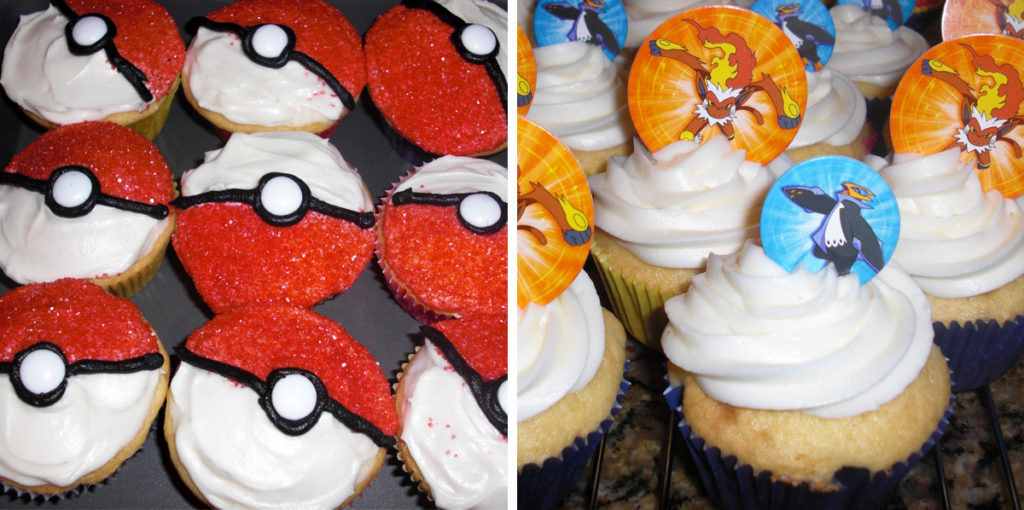 Poké Ball Cupcakes by Awesome with Sprinkles | Originals 2011